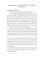 TÌNH HÌNH THỰC TẾ VỀ TỔ CHỨC CÔNG TÁC KẾ TOÁN TẠI TỔNG CÔNG TY