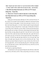 THỰC TRẠNG KẾ TOÁN CHO VAY TẠI NGÂN HÀNG NÔNG NGHIỆP VÀ PHÁT TRIỂN NÔNG THÔN HUYỆN HOẰNG HÓA