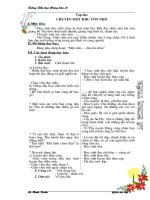 Giao An 5 Tuan 11 - 15