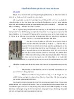 Một số chỉ số đánh giá tiêu chí và cơ hội đầu tư