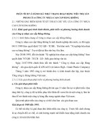 PHÂN TÍCH VÀ ĐÁNH GIÁ THỰC TRẠNG HOẠT ĐỘNG TIÊU THỤ SẢN PHẨM CỦA CÔNG TY NHỰA CAO CẤP HÀNG KHÔNG