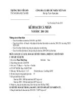 ke hoach chuyen mon moi nhat thang 10/ 2010