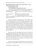 Thực trạng kiểm toán các ước tính kế toán  tại công ty dịch vụ tư vấn tài chính kế toán và kiểm toán AASC