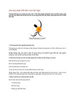 phương pháp thể hiện của Các logo.