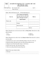 ĐỀ KH 4 - 5 (GIỮA KÌ I)