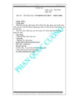 thể dục học kỳ I