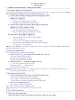 LÝ THUYẾT ÔN TẬP ANH 6 (UNIT 4-6)