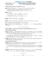 4 bộ đề thi đại học chuyên Vinh