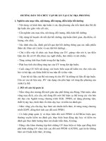 HƯỚNG DẪN TỔ CHỨC TẬP HUẤN TẠI CÁC ĐỊA PHƯƠNG