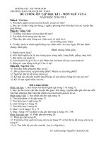 DE CUONG ON TAP VAN 6 - HKI