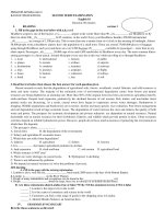 Tổng hợp đề thi tiếng anh 10 HK1