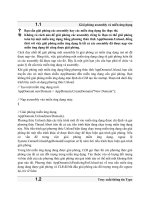 Miền ứng dụng ,cơ chế phản chiếu và siêu dữ liệu phần 3