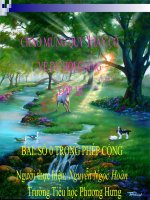 BÀI 32: SỐ O TRONG PHÉP CỘNG