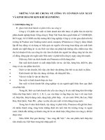 NHỮNG VẤN ĐỀ CHUNG VỀ CÔNG TY CỔ PHẦN SẢN XUẤT VÀ KINH DOANH KIM KHÍ HẢI PHÒNG