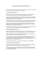 Bí quyết ôn thi môn Văn hiệu quả