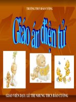 TỪ ĐỒNG ÂM-THAO GIANG CỤM