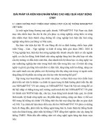 GIẢI PHÁP VÀ KIẾN NGHỊ NHẰM NÂNG CAO HIỆU QUẢ HOẠT ĐỘNG CTĐT