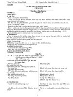 giao an lop 3 tuan 16 ca chieu