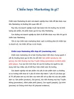 Chiến lược Marketing là gì?