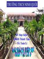 Áp suất khí quyên ( thi tỉnh đạt giải I)