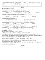 Bộ đề kiem tra tuan 15-theo Chuẩn KT