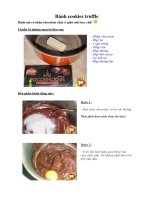 Bánh cookies truffle