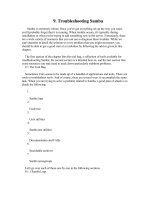 Using Samba-9. Troubleshooting Samba-P1