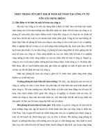 THỰC TRẠNG TỔ CHỨC HẠCH TOÁN KẾ TOÁN TẠI CÔNG TY TƯ VẤN XÂY DỰNG ĐIỆN I