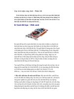 Các linh kiện máy tính - Phần 9