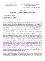 DIỄN VĂN KỈ NIỆM NGÀY 21-11