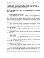 MỘT SỐ ĐỊNH HƯỚNG VÀ GIẢI PHÁP NHẰM HOÀN THIỆN HỆ THỐNG KÊNH PHÂN PHỐI SẢN PHẨM CỦA CÔNG TY GẠCH ỐP LÁT HÀ NỘI TRÊN THỊ TRƯỜNG MIỀN BẮC