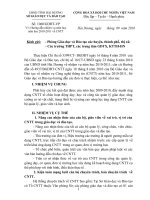 Hướng dẫn nhiệm vụ năm hoc 10-11 về CNTT