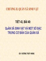 quần xã sinh vật