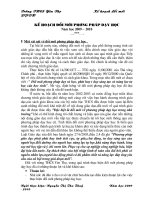 ke hoach doi moi phuong phap