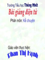 ke chuyen Ban chan ki dieu