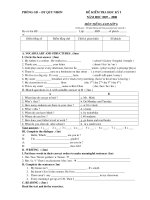 Đề kiểm tra HK I E 6 (4)