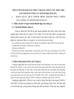 PHÂN TÍCH ĐÁNH GIÁ THỰC TRẠNG CÔNG TÁC TIÊU THỤ SẢN PHẨM Ở CÔNG TY BÁNH KẸO HẢI HÀ