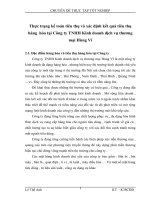 Thực trạng kế toán tiêu thụ và xác định kết quả tiêu thụ hàng  hóa tại Công ty TNHH Kinh doanh dịch vụ thương mại Hùng Vĩ