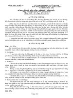 Đáp án Đề thi chọn đổi tuyển quốc gia tỉnh Nghệ An năm học 2010 - 2011 (ngày 2)