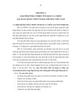 GIẢI PHÁP PHÁT TRIỂN TÍN DỤNG CÁ NHÂN TẠI VIETCOMBANK