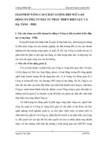 GIẢI PHÁP NÂNG CAO CHẤT LƯỢNG ĐỘI NGŨ LAO ĐỘNG Ở CÔNG TY ĐẦU TƯ PHÁT TRIỂN ĐIỆN LỰC VÀ HẠ TÂNG - PIDI