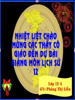 Bài 17(Tiết 1)-Lớp 12-Bám sách chuẩn