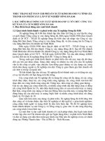 THỰC TRẠNG KẾ TOÁN CHI PHÍ SẢN XUẤT KINH DOANH VÀ TÍNH GÍA THÀNH SẢN PHẨM XÂY LẮP Ở XÍ NGHIỆP SÔNG ĐÀ 8.06