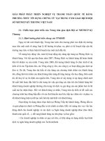 GIẢI PHÁP PHÁT TRIỂN NGHIỆP VỤ THANH TOÁN QUỐC TẾ BẰNG PHƯƠNG THỨC TÍN DỤNG CHỨNG TỪ TẠI TRUNG TÂM GIAO DỊCH HỘI SỞ NHTMCP KỸ THƯƠNG VIỆT NAM