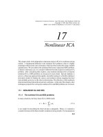 Independent component analysis P17