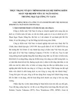 THỰC TRẠNG VỀ QUY TRÌNH ĐÁNH GIÁ HỆ THỐNG KIỂM SOÁT NỘI BỘ ĐỐI VỚI CÁC NGÂN HÀNG