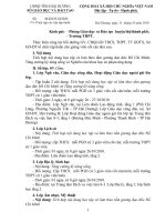 Các lớp tập huấn tháng 10/2010