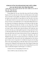 ĐÁNH GIÁ VỀ DỰ ÁN CHĂN NUÔI BÒ THỊT CHẤT LƯỢNG CAO TẠI THỊ XÃ PHÚC YÊN