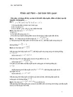 Bộ đề  ôn ĐH - CĐ năm nay. / .