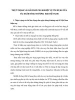 THỰC TRẠNG VÀ GIẢI PHÁP CHO NGHIỆP VỤ TÍN DỤNG CỦA CÁC NGÂN HÀNG THƯƠNG  MẠI VIỆT NAM